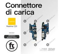 REALME CONNETTORE DI RICARICA C31 RMX3501ORIGINALE SERVICE DOCK CARICA