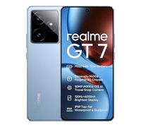 realme GT 7 5G Smartphone,Dimensity 9400 e,Batteria da 7000 mAh,12GB+512GB Telefono,Fotocamera 50 MP+50 MP,120Hz 6.78" Display,Dual SIM Android 15,NFC IP69,Senza Adattatore,Blu