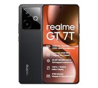 realme - GT 7T 5G 256GB 12GB Ram Display 6.8' Amoled 120Hz Main Camera 50MP Dual nanoSim USB Type-C Android 15 Dimensity 8400-Max 7000mAh IceSense Bla - SPEDIZIONE GRATUITA