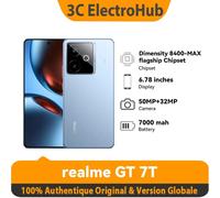 Realme GT 7T , chipset 5G Dimensity 8400-MAX, batteria mAh con carica, fotocamera NFC OIS da 50 MP