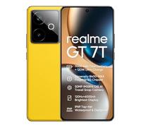 realme GT 7T Smartphone 12+256 GB 5G Telefono Mobile, MediaTek Dimensity 8400, Batería 7000mAh Ricarica Rapida 120W, Cámara 50MP AI Travel Snap, 6.8" 1.5K 120Hz, NFC Doble SIM, Colore Giallo