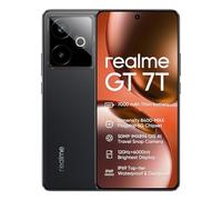 realme GT 7T Smartphone 5G,Batteria da 7000 mAh,Dimensity 8400-MAX,12GB+256GB Telefono,Fotocamera 50 MP+32 MP,120Hz 6.78" Display,Dual SIM Android 15,NFC IP69,Senza Adattatore,Nero