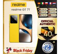 realme GT 7T Smartphone MediaTek 8400-MAX Display da 6,8'' 120Hz Batteria Titan da 7000mAh 120W Ultra Charge Versione globale