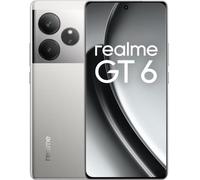 GT6 5G 512GB 16GB Ram Display 6.78 pollici Fot 50+50+8MP SnapDragon 8a Gen 3 Dual Sim Android 14 5500 mAh Fluid Silver