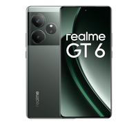 realme GT6 Smartphone 5G 8+256 GB, Snapdragon 8s Gen 3 Chipset, 6000nit Ultra Bright Display, Sony LYT-808 OIS Camera, 120W SUPERVOOC Charge, 5500mAh Massive Battery, Verde, (no adapter)