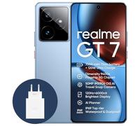 realme GT7 5G Smartphone,12+256GB,Batteria 7000mAh,120W charge,Processore Dimensity 9400e, Fotocamera IMX906 50MP, AI Planner, Display Pro-Esports da 6000 nit 120Hz,IP69,Blu, esclusiva Amazon