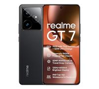 realme GT7 5G Smartphone, 12 GB+256 GB, Densità 9400e Flagship 5G Chipset, 7000 mAh batteria, 120 W di carica, 50MP IMX906 OIS della macchina fotografica, 120 Hz 6000nit Display, IP69, Nero rr