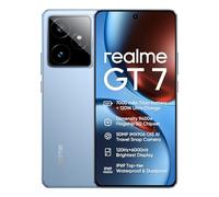 realme GT7 5G Smartphone, 12 GB+512 GB, Densità 9400e Flagship 5G Chipset, 7000 mAh batteria, 120 W di carica, 50MP IMX906 OIS della macchina fotografica, 120 Hz 6000nit Display, IP69, Blue rr