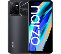 Realme Narzo 50A Prime Smartphone 4+64GB Display Full HD+6,6'', Tripla fotocamera con AI 50 MP, Batteria 5.000 mAh, Potente processore Unisoc T612, Caricabatteria non incluso, Nero (Flash Black)