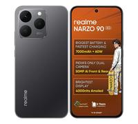 realme NARZO 90 5G (Nero,8GB+128GB)MediaTek Dimensity 6400 Max Versione Globale