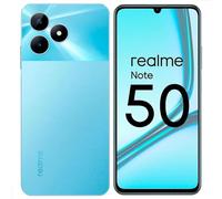 realme Note 50 Smartphone 4+128GB, Display da 90 Hz, Fino a 8GB di RAM dinamica + 128GB di ROM, Fotocamera AI da 13MP, Corpo sottile 7,99mm, Batteria di lunga durata da 5.000mAh, blue(no adapter)
