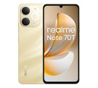 realme Note 70T 17,1 cm (6.74") Doppia SIM Android 15 4G USB tipo-C 4 GB 256 GB 6000 mAh Oro