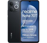 Realme Note 70T Smartphone, 4+64GB, Batteria Di Lunga Durata Da 6.000 Mah, Prote