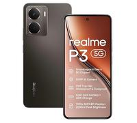 realme P3 5G 256GB 8GB Grigio - Snapdragon 6 Gen 4, Display AMOLED 6,67″ 120Hz, Batteria 6000mAh 45W, Resistenza IP69, Tripla Fotocamera, Android 15