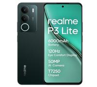 Versione globale realme P3 lite 4G Batteria per smartphone Schermo da 6000 mAh Hz Eye Comfort Chipset Octa Core foto Dispositivo da 50 MP con IA