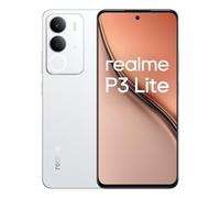 realme P3 Lite Smartphone 8+256GB,Batteria 6000mAh,schermo de confort oculaire 120Hz,50MP AI Camara,Supporto per scheda SD,Bianco