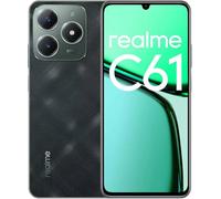 Realme Smartphone C61 Dual SIM | 8 GB di RAM, 256 GB di memoria | Display da 6,7 pollici a 90 Hz | Fotocamera AI da 50 MP | Batteria da 5000 mAh | Android 14 | 4G LTE | Impronte digitali laterali |