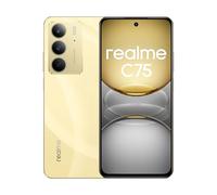 realme Smartphone C75, doppia SIM, 8 GB di RAM + 256 GB di memoria, batteria 6000 mAh, display FHD+ da 6,7 pollici, doppia fotocamera da 50 MP, 4G LTE 12 mesi di garanzia - versione internazionale