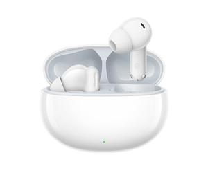 realme TechLife Buds Auricolari Wireless,Cuffie Bluetooth con Cancellazione del Rumore Ambientale,36Ore di Riproduzione,Bluetooth 5.4,Doppia Connessione,Bianco