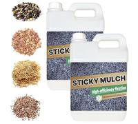 REALOKMAN Quick-Drying Sticky Landscape Adhesive, Outdoor Landscape Lock Down Rock Glue, Fast-Drying Gravel Binder for Rocks & Small Pebbles, for Outdoor Landscape Walkways, Yards, Patios(1000ml)