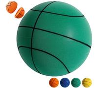 REALOKMAN Size 3/5/7 Quiet Indoor Basketball Silent Foam Weighted Basics Baskerball Noiseless Bounce Blue Ball No-Inflatable for Various Outdoor Indoor Dribbling Activities Gift for Youth