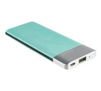 RealPower 282246 PB-5500 Power bank 5500 mAh LiPo Argento, Verde