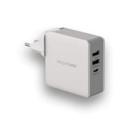 Realpower DeskCharge-65 306837 USB charger Steckdose 3 x USB