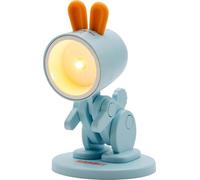 RealPower Torcia LED Blue rabbit con piedistallo