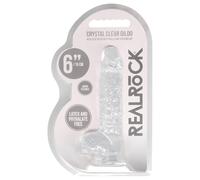 REALROCK - Dildo trasparente realistico - cristallino (15cm)