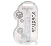 REALROCK - dildo realistico trasparente (17cm)
