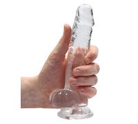REALROCK - dildo realistico trasparente (17cm)