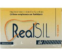 Realsil Integratore Antiossidante con Vitamina E e Cardo Mariano 40 Capsule