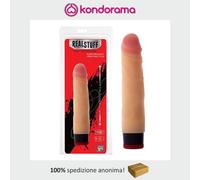 Fallo realistico vibrante con velocità regolabile color carne 18 cm realstuff