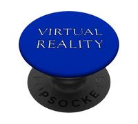 Realtà virtuale Gaming VR Enthusiast Esperienza PC Gamer VR PopSockets PopGrip Adesivo