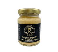 RealTartufi - Crema di Formaggi e tartufo 90g, formaggi italiani, tuber borchii vitt. ideale per pasta e pizza