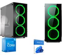 Realtechnology srl Pc Desktop i5-12400 4.40Ghz In Boost 6-Core,Cpu Core i5,Ram Ddr4 32Gb,Ssd Nvme M2 1Tb, Wifi,Windows 11 Professional,Pc fisso Computer assemblato