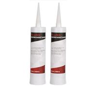 Realth Colla Sigillare per Auto Nero Silicone 2 x 368g