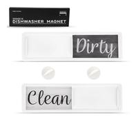 Realth Magnete per Lavastoviglie, Clean/Dirty Sign, Lavastoviglie Magnetica con Cursore, Decorazione Della Cucina,Cucina/Lavastoviglie/Frigorifero/Lavatrice Organizzatore