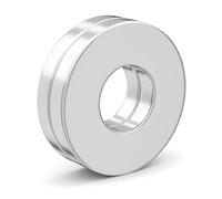 Realth MT3502 magneti ad anello magnetico al neodimio, diametro 35 mm x 15 mm x 5 mm di spessore, per ufficio, scienza, progetti e artigianato, 2 pezzi