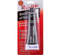 Realth Silicone Guarnizione Sigillante Gasket Maker 1 Pezzi per flangia High Temp RTV 3.53oz ad alta resistenza ultra Rosso resistente all'olio per riparazione per motociclette automobilistiche(SG210)