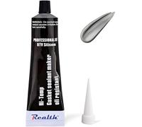 Realth Silicone Guarnizione Sigillante Gasket Maker 100g Grigio 1 Pc | High Temp RTV, Alta Resistenza Ultra Resistente All'olio, per Riparazione Motociclette Automobilistiche