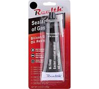 Realth Silicone Guarnizione Sigillante Gasket Maker per flangia High Temp RTV 3.53oz 1 Pezzi ad alta resistenza ultra Noir resistente all'olio per riparazione per motociclette automobilistiche(SG119)