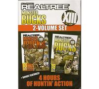 Realtree?? Monster Bucks Xiii Vol 1 & 2 Deer Hunting DVD 12