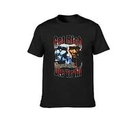 realx 50 Cent Get Rich Or Die Tryin Mens Black T-Shirt S M