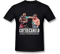 realx Men's Shirt Miguel Cotto Vs Canelo Alvarez World Championships M