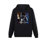 realx Tiziano Ferro Lamore Una Cosa Semplice Design Hoodies Pullover Hooded with Drawstring Pockets Black XL
