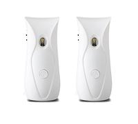 reamhome 2 dispenser automatico di deodoranti per ambienti da bagno, a tempo, montaggio a parete, dispenser automatico di profumo per la casa
