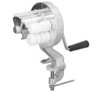 reamhome Macchina per maccheroni manuale, macchina Cavatelli Maker per autentica pasta italiana, tagliatelle portatili a manovella