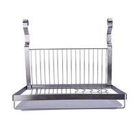 reamhome - Scolapiatti pieghevole in acciaio INOX, appendiabiti per scolapiatti, scolapiatti per ciotole, organizer per stoviglie, portaoggetti da cucina, scaffale da cucina
