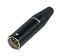 REAN 4 Perno RT4MC-B Piccolo XLR Connettore. Maschile TA4 Stile Connettore